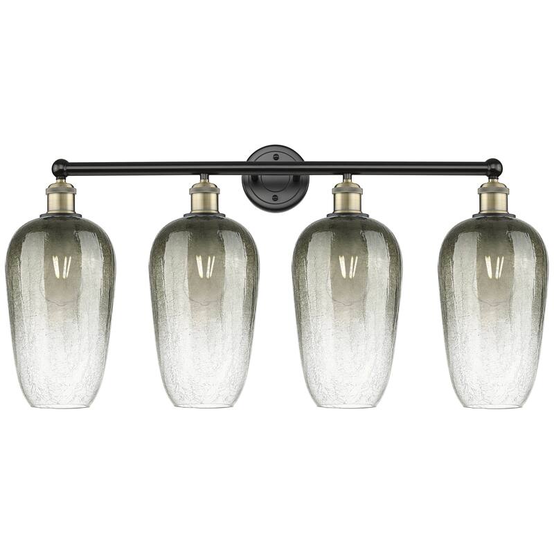 Innovations Lighting Endless Possibilities Edison - Brookhaven Flute - 4 Light 34" Bath Vanity Light