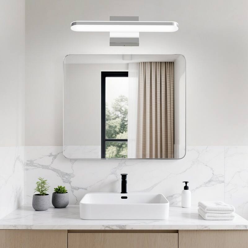 Modern LED Vanity Light Bar Dimmable 8W Wall Fixture 6000K