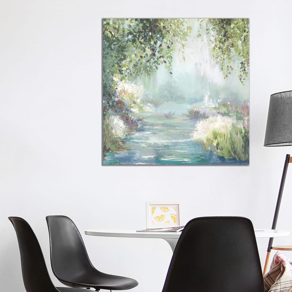 iCanvas "Sunny Forest Path" by Allison Pearce Canvas Print