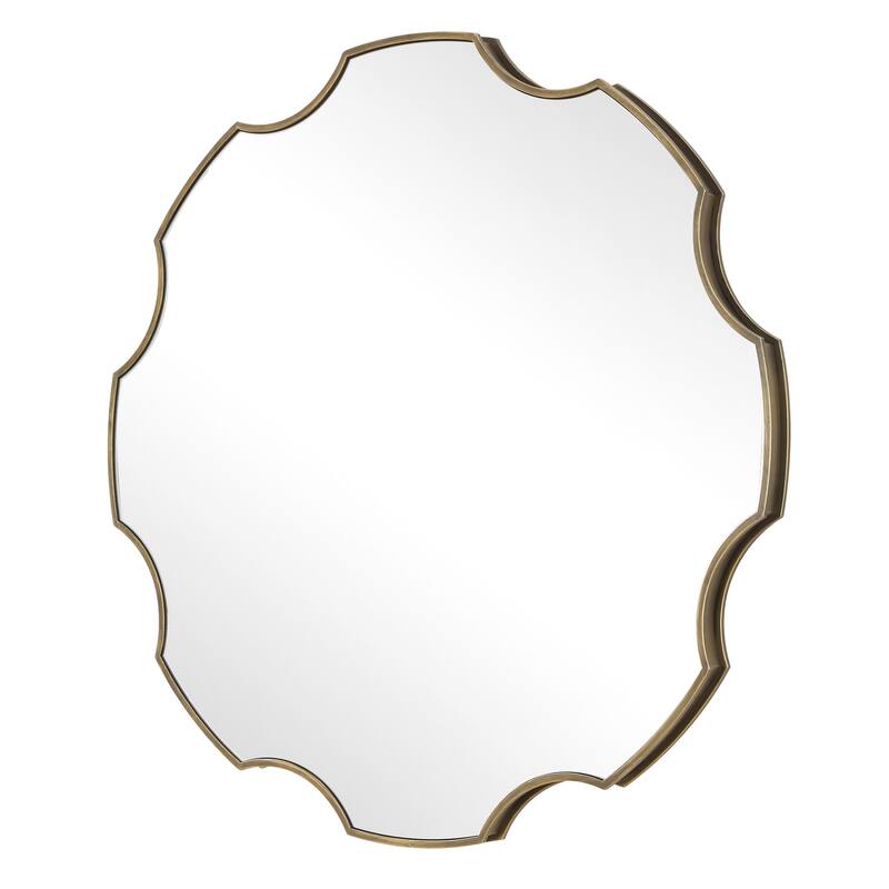 Uttermost 09976 Gearing Up 39-3/8" Diameter Specialty Framed Bathroom