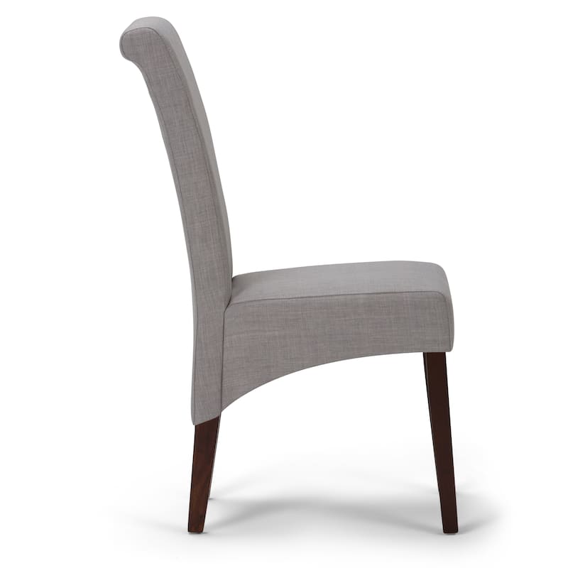 WYNDENHALL Franklin Transitional Deluxe Parson Dining Chair (Set of 2) - 17.7"w x 19.7"d x 40.2"h