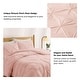 preview thumbnail 59 of 65, 3 Piece Reversible Pintuck Pinch Pleat Bohemia and Tufted Clipped Comforter Set