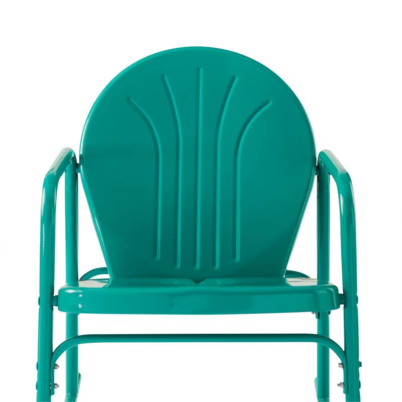 Crosley Griffith 3Pc Outdoor Rocking Chair Set - 79 W x 33.13 D x 32.25 H