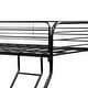 preview thumbnail 8 of 8, Twin-Over-Full Metal Bunk Bed With Enhanced Upper-Level Guardrail,Inclined Ladder