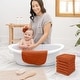 preview thumbnail 117 of 134, Baby Washcloths Muslin Cotton, Large 10"x10" by Comfy Cubs