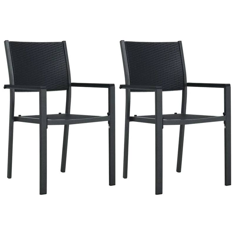 vidaXL Patio Dining Set Outdoor Dining Set Table and Chair Set for Garden