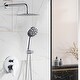 preview thumbnail 32 of 74, WOWOW Wall Mount 9-Spray Shower Faucet with Handshower