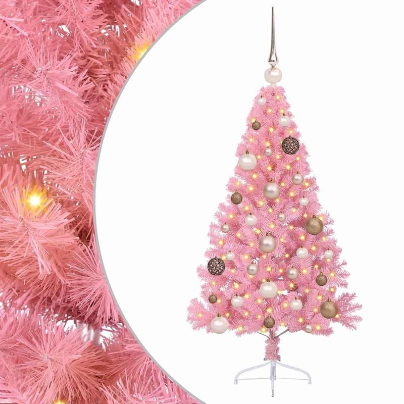 vidaXL Christmas Tree with Decorative String Lights