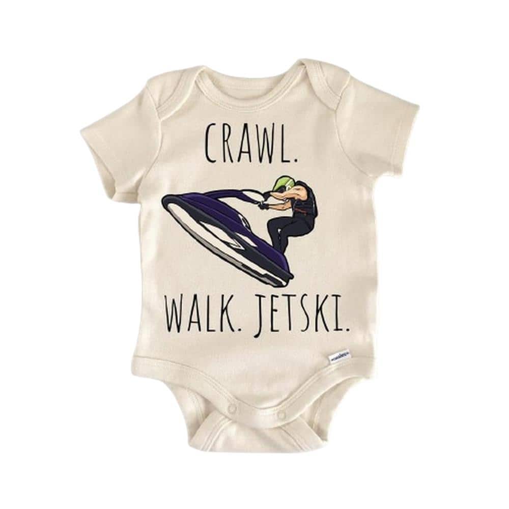 Jet Ski Water Sports - Baby Boy Girl Clothes Infant Bodysuit Funny Cute Newborn