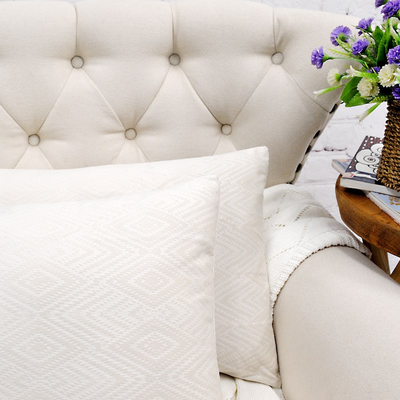 Tonopah Ikat Velvet Throw Pillow Cover Set, NO INSERT