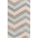 preview thumbnail 1 of 14, Hand-tufted Chevron Geometric Contemporary Area Rug - 9' x 13'