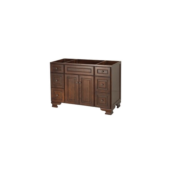 Foremost Ha4821d Hawthorne Bathroom Vanity 48 Dark Walnut Hawthorne Bathroom Vanity