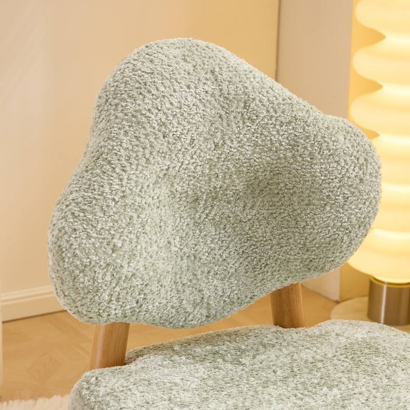 Cloud Puff Soft Accent Chair – Cozy Vanity & Lounge Chair