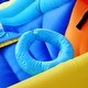 preview thumbnail 7 of 13, Outdoor Inflatable Bouncers Castle with Water Gun Toys and Slide