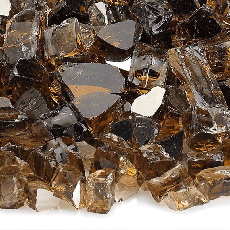 10 Lb. Reflective Fire Glass by AMS Fireplace