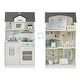 preview thumbnail 10 of 8, Teamson Kids Wonderland Ariel 2-in-1 Dollhouse Play Kitchen Set