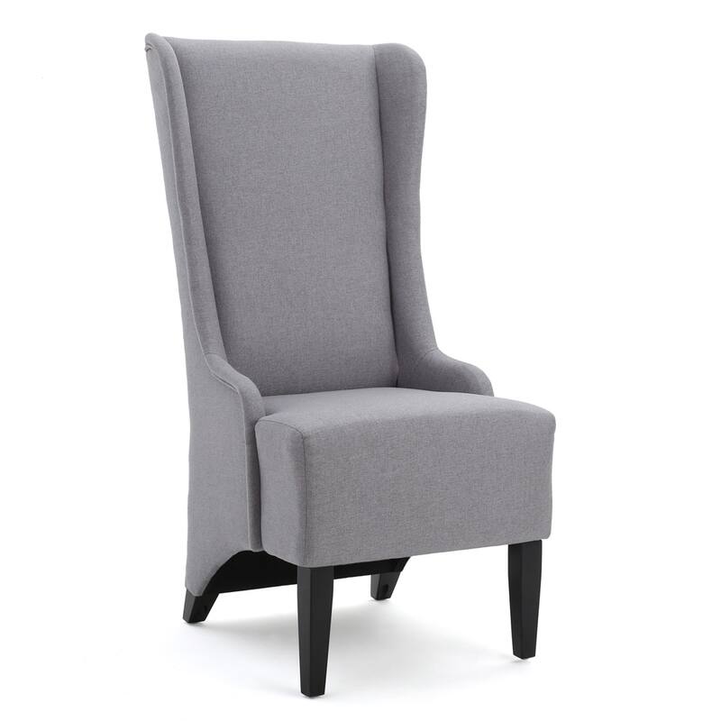 Dining Chair, Upholstered Back Rest Seat Accent Chair With Birch Wood Legs, Leisure Chair For Restaurants Living Rooms
