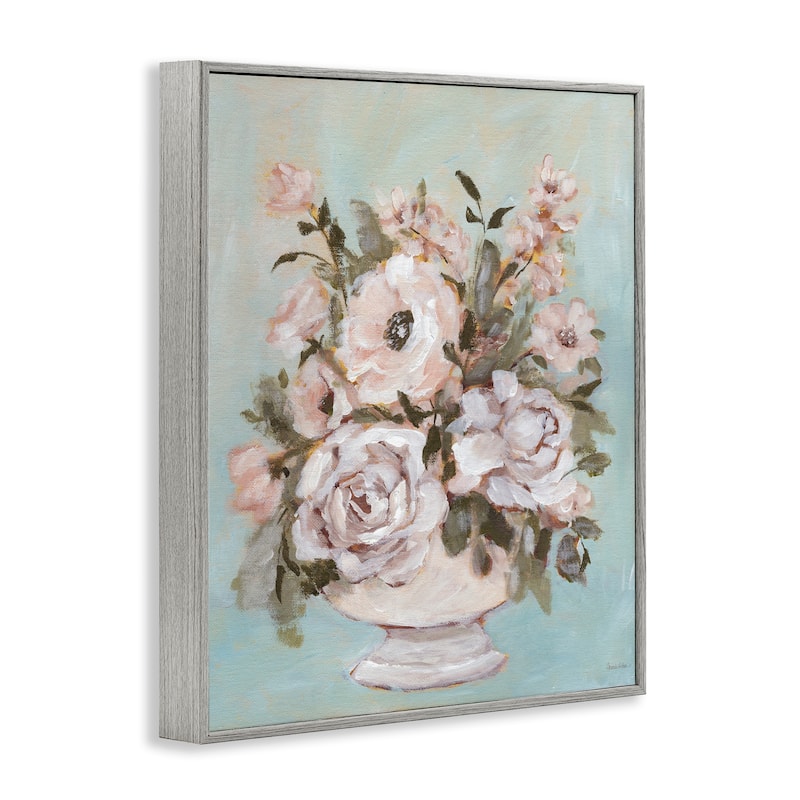 Stupell Sophisticated Flower Bouquet Framed Giclee Art Design By Amanda Hilburn