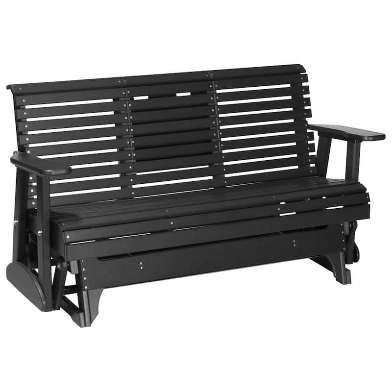 Poly Lumber Plain Rollback Patio Glider