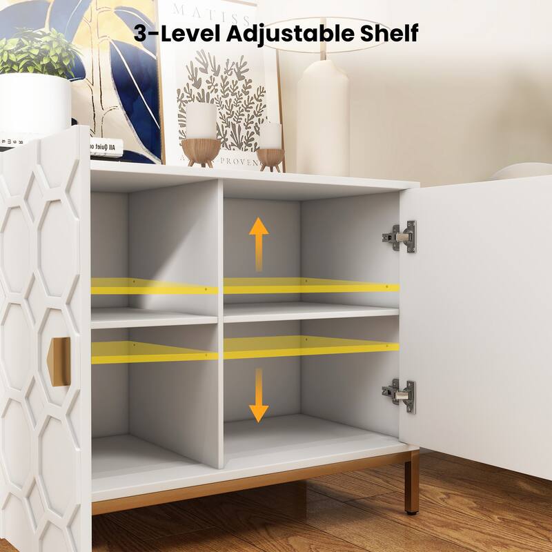 2 Door Accent Cabinet