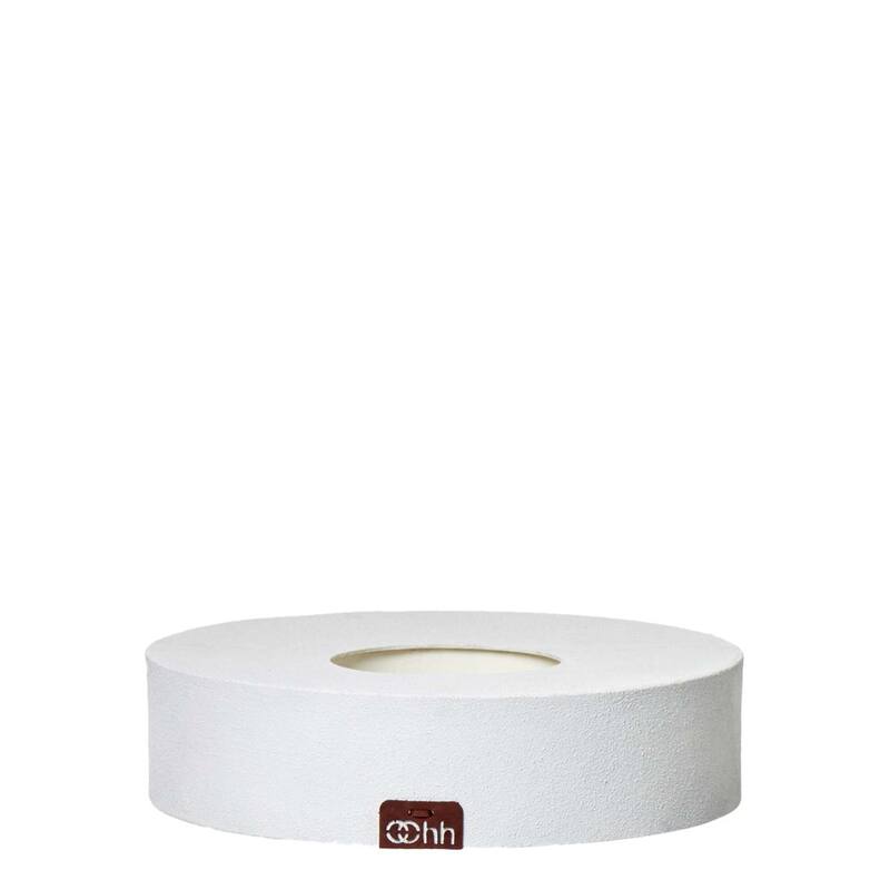 Sm. Rcycld Paper VaseCandleholder White- A - A