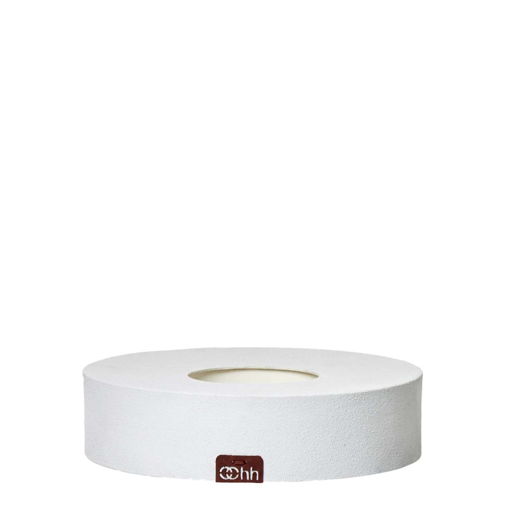Sm. Rcycld Paper VaseCandleholder White- A - A