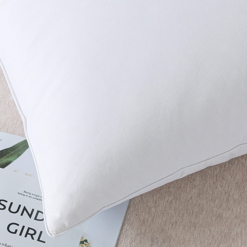 Feather & Loom Feather Pillow 6-Pack - White