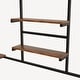 preview thumbnail 7 of 18, Full Size Loft Metal Bed for Bedroom and Dormitory, with Built-in Charging Station and LED Lighting