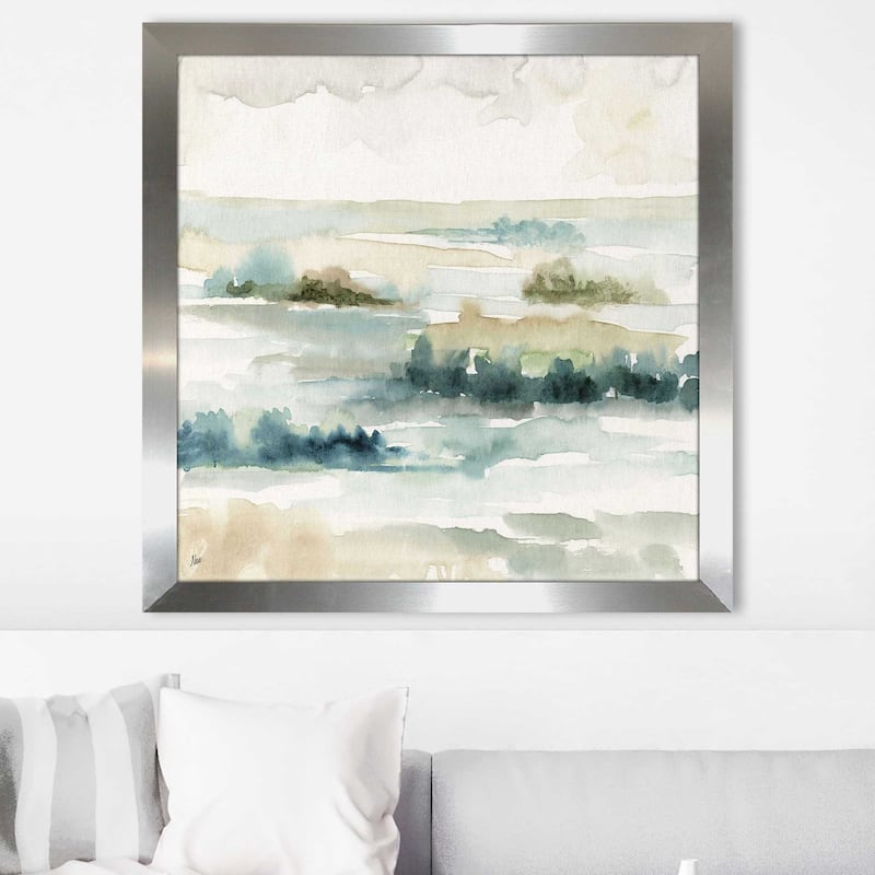 "Pastel Panorama" by Nan Print on Acrylic