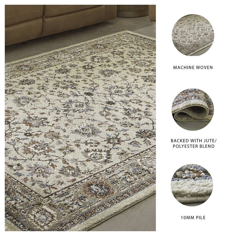 Signature Design by Ashley Beritham Brown/Beige Rug