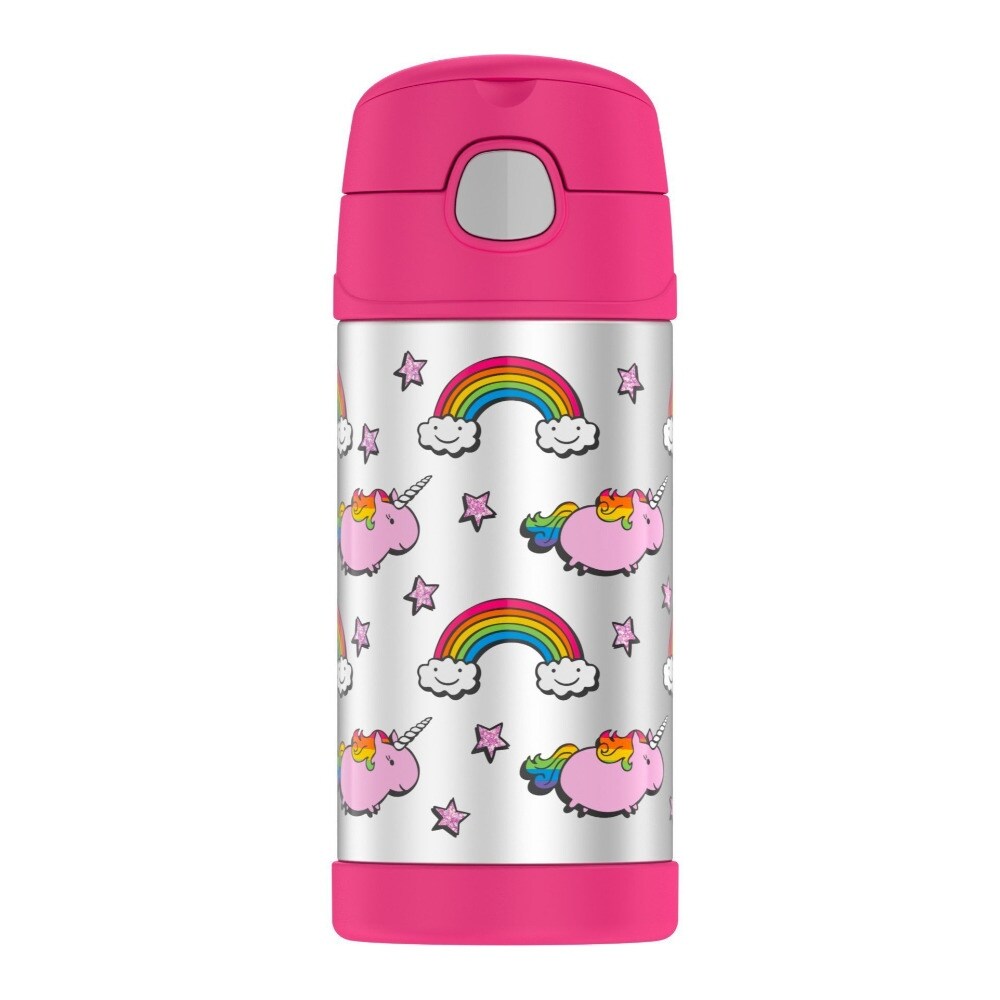 unicorn thermos water bottle