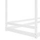 preview thumbnail 7 of 45, Twin House Bed with Roof, Perfect for Kids' Play
