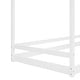 preview thumbnail 7 of 45, Twin Solid Wood Bed with House Design & Guardrails - Safe & Fun