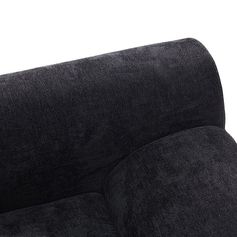 GDFStudio - Vivian 111.2" Modern L-Shaped Modular Sectional Sofa - Adjustable Deep Seat Couch