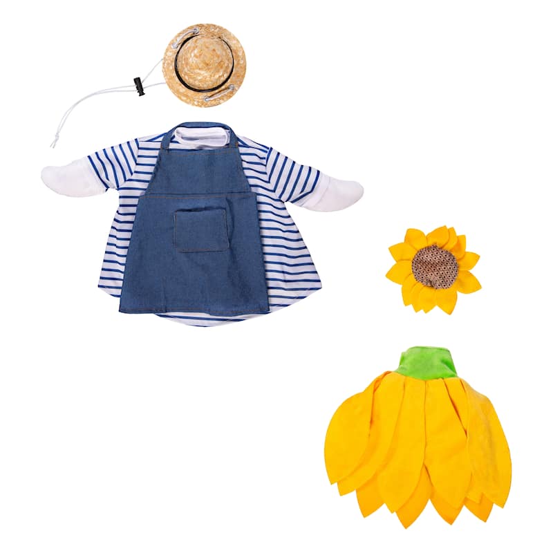 Porch Goose Outfit for Garden Statue - Summer Set of 2