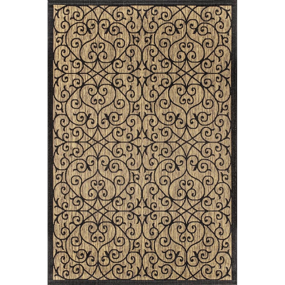 JONATHAN Y Ourika Textured Weave Indoor/Outdoor Area Rug