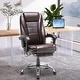 preview thumbnail 19 of 57, EROMMY Heated Massage Executive Office Chair, PU Leather with Retractable Footrest