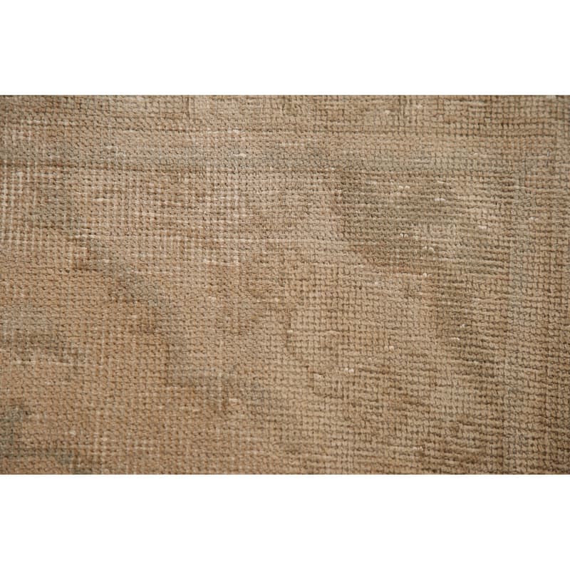 Distressed Tabriz Persian Vintage Hand-Knotted Wool Carpet - 3'1" x 4'9"