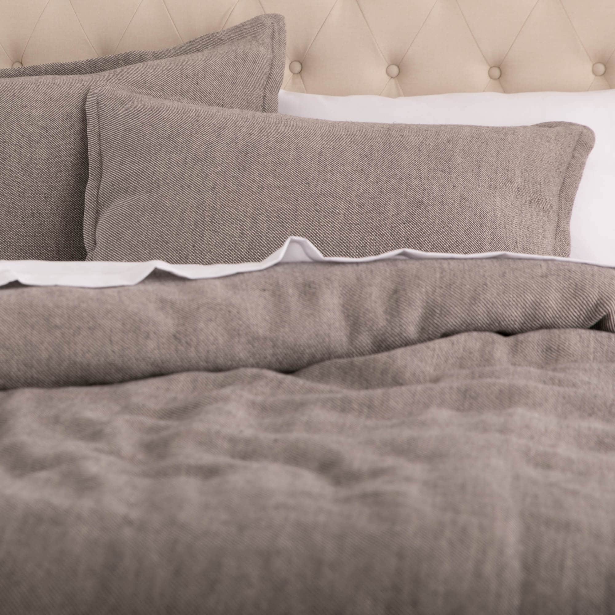 Reedsdale Linen Coverlet Cover or Shams