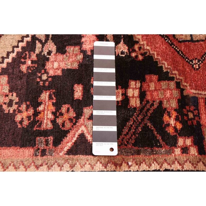 ECARPETGALLERY Hand-knotted Anatolian Vintage Black Wool Rug - 3'3 x 10'3