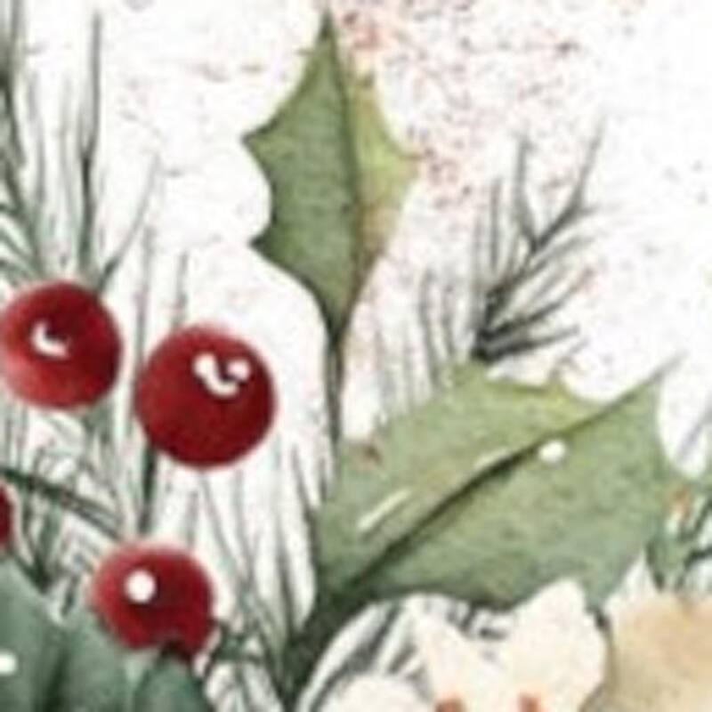 HomeRoots 42" Green Red And White Solid Wood Christmas Poinsettia Garden Stake