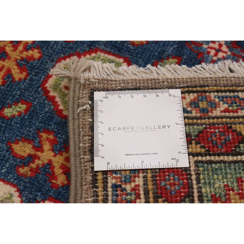 ECARPETGALLERY Hand-knotted Uzbek Ghazni Taupe Wool Rug - 3'3 x 4'10
