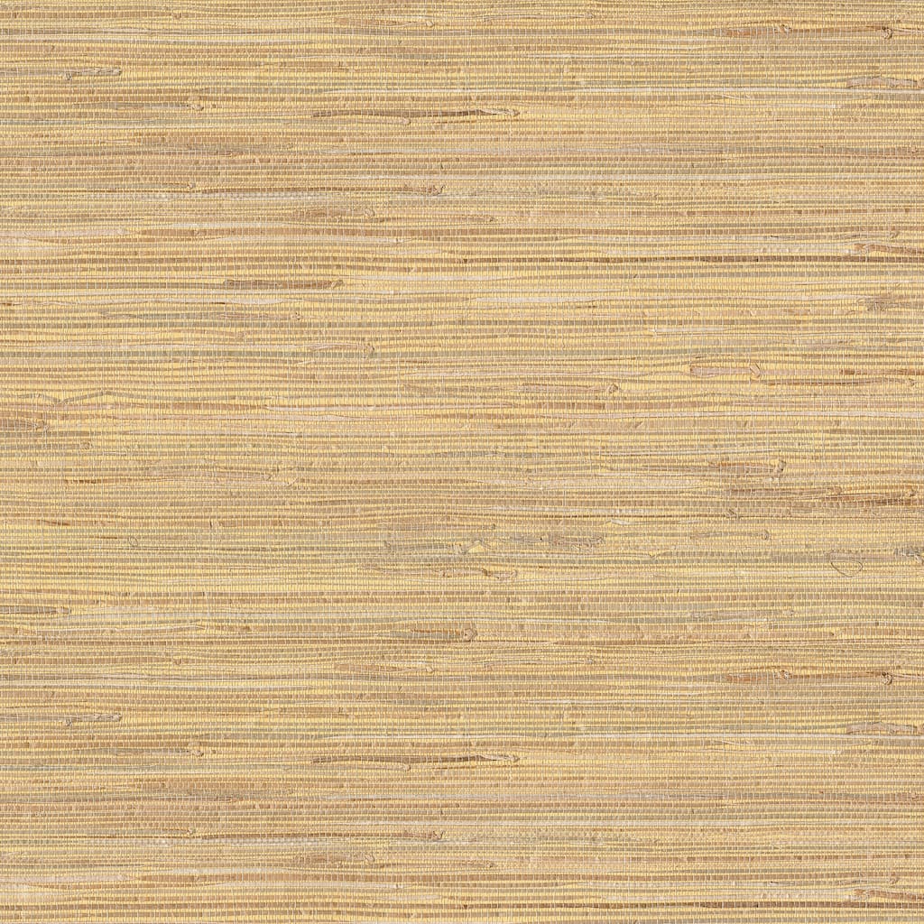 Advantage Daria Beige Grasscloth Wallpaper - 36in x 288in x 2.025in