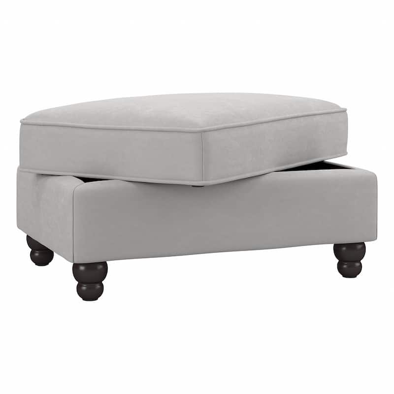 Bush Furniture Coventry Large Upholstered Storage Ottoman
