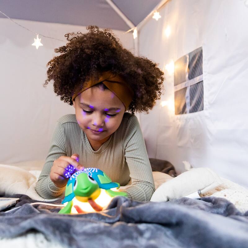 Yogasleep Soundscene Sound Machine with Light Projector for Baby - Blue