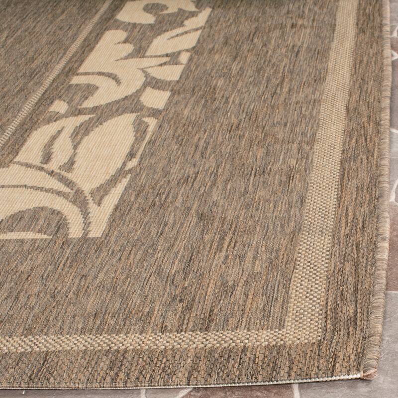 SAFAVIEH Courtyard Irmhilde Indoor/ Outdoor Waterproof Patio Backyard Rug