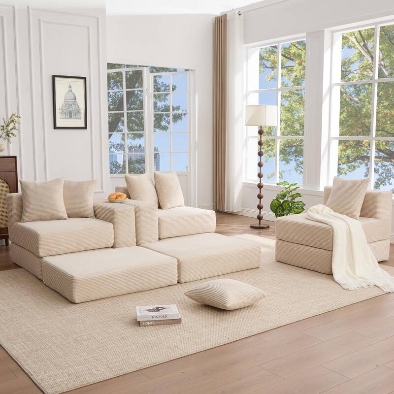 10-in-1 Convertible Sofa Sectional