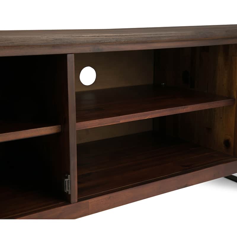WYNDENHALL Mitchell WOOD Modern Industrial TV Media Stand For TVs