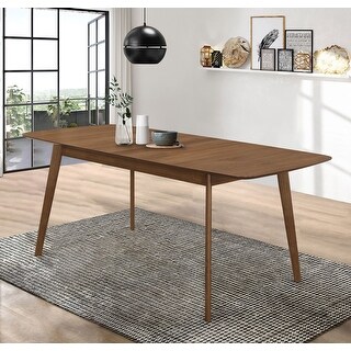 Rectangular Dining Table in Natural Walnut - Bed Bath & Beyond - 34935503