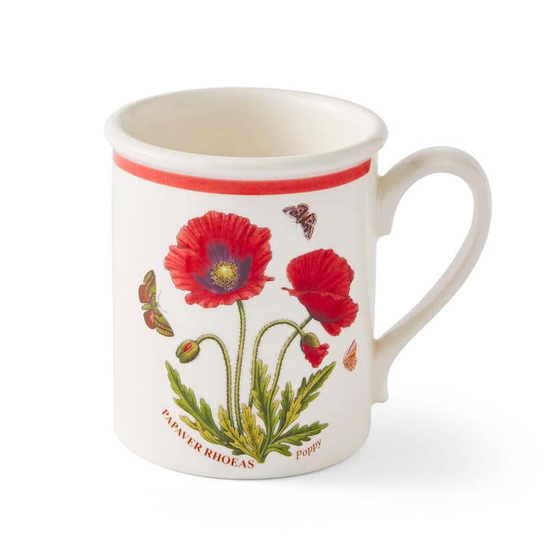 Portmeirion Botanic Garden Set of 6 Meadow Breakfast Mugs - 8.5 oz